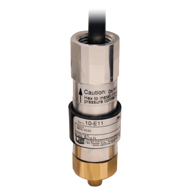 United Electric Pressure Switch, 10 Series Type 10E Models 10 to 12